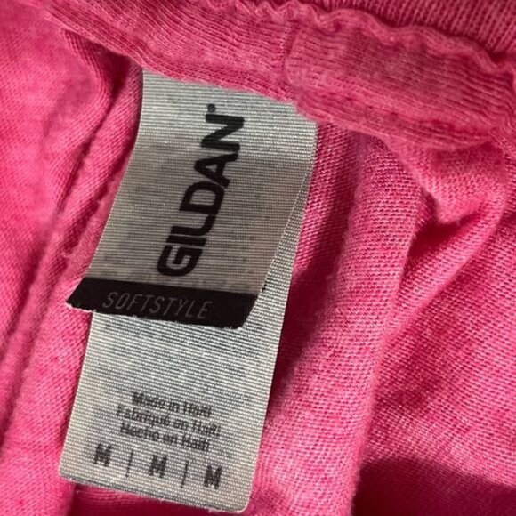 Faith Over Fear BIG ZACH RACE Women's ChairityTie Dye Top Pink White Size Medium - Picture 3 of 8